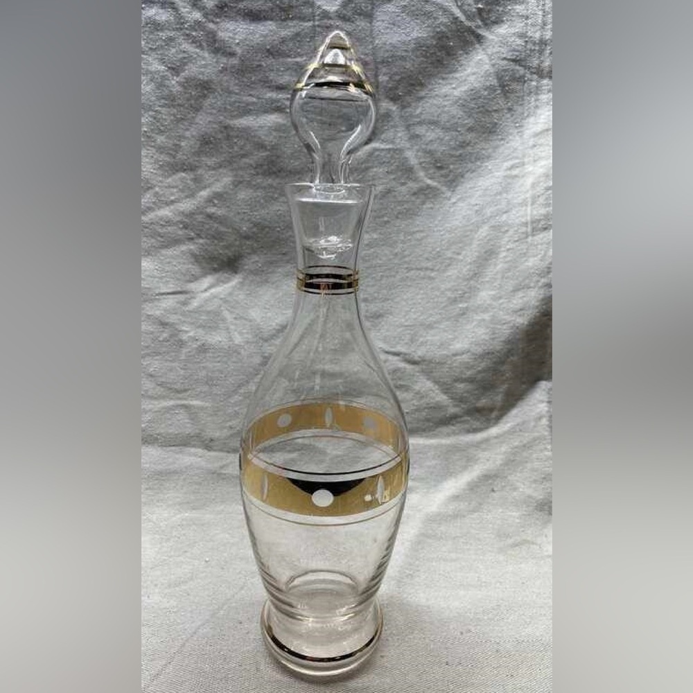 Rare Vintage Bowling Pin Decanter